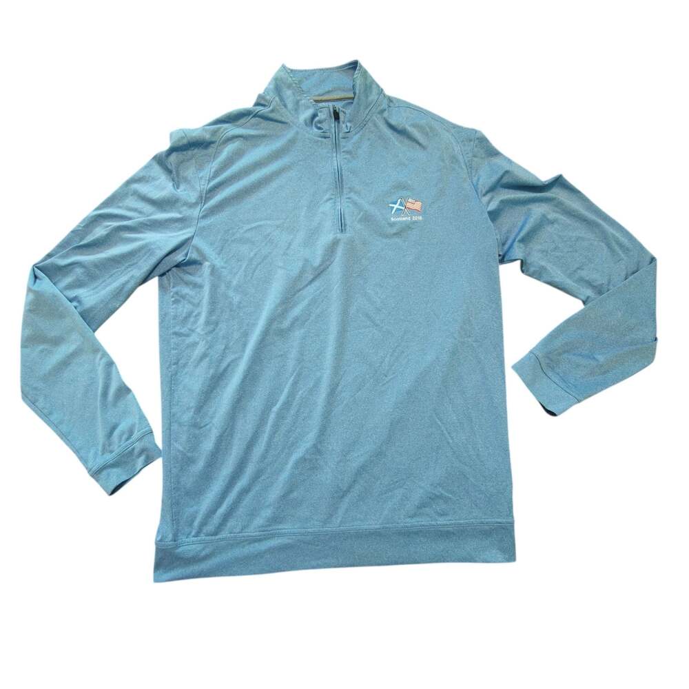 johnnie-O Scotland 2018 Performance 1/4 Zip Pullover Jacket
